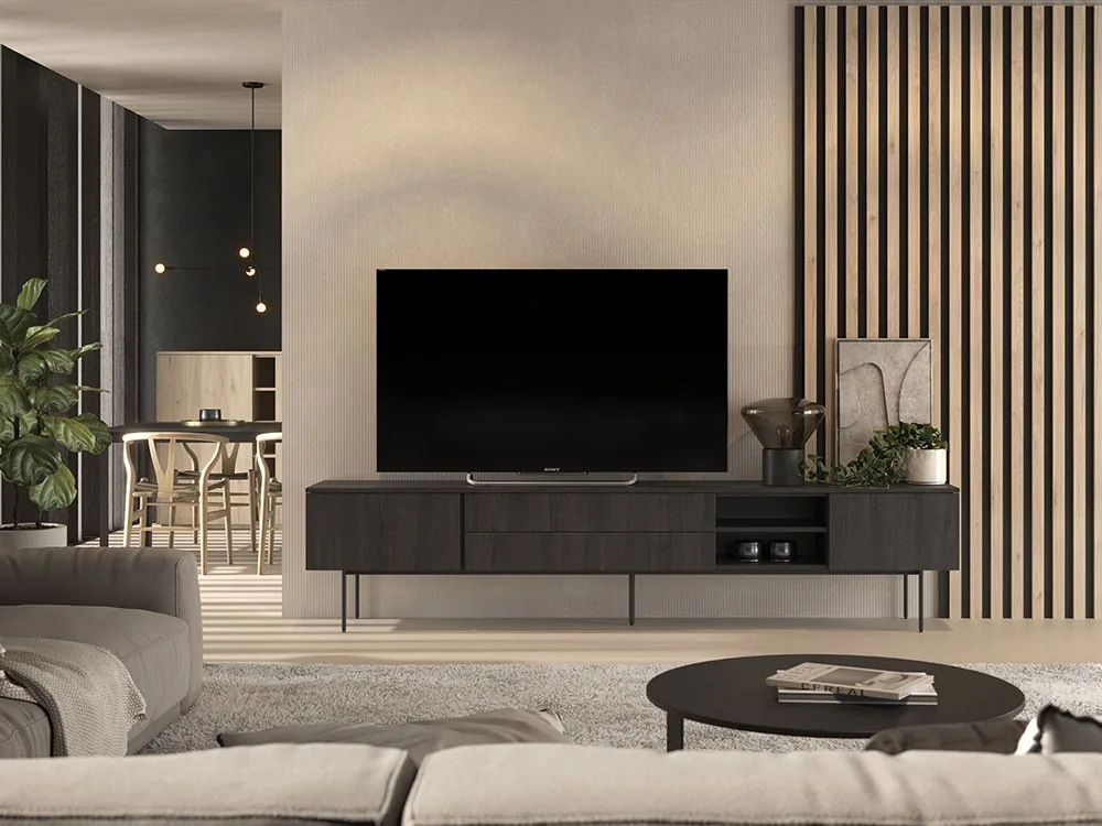 [10062] Panel alistonado para salón Cima