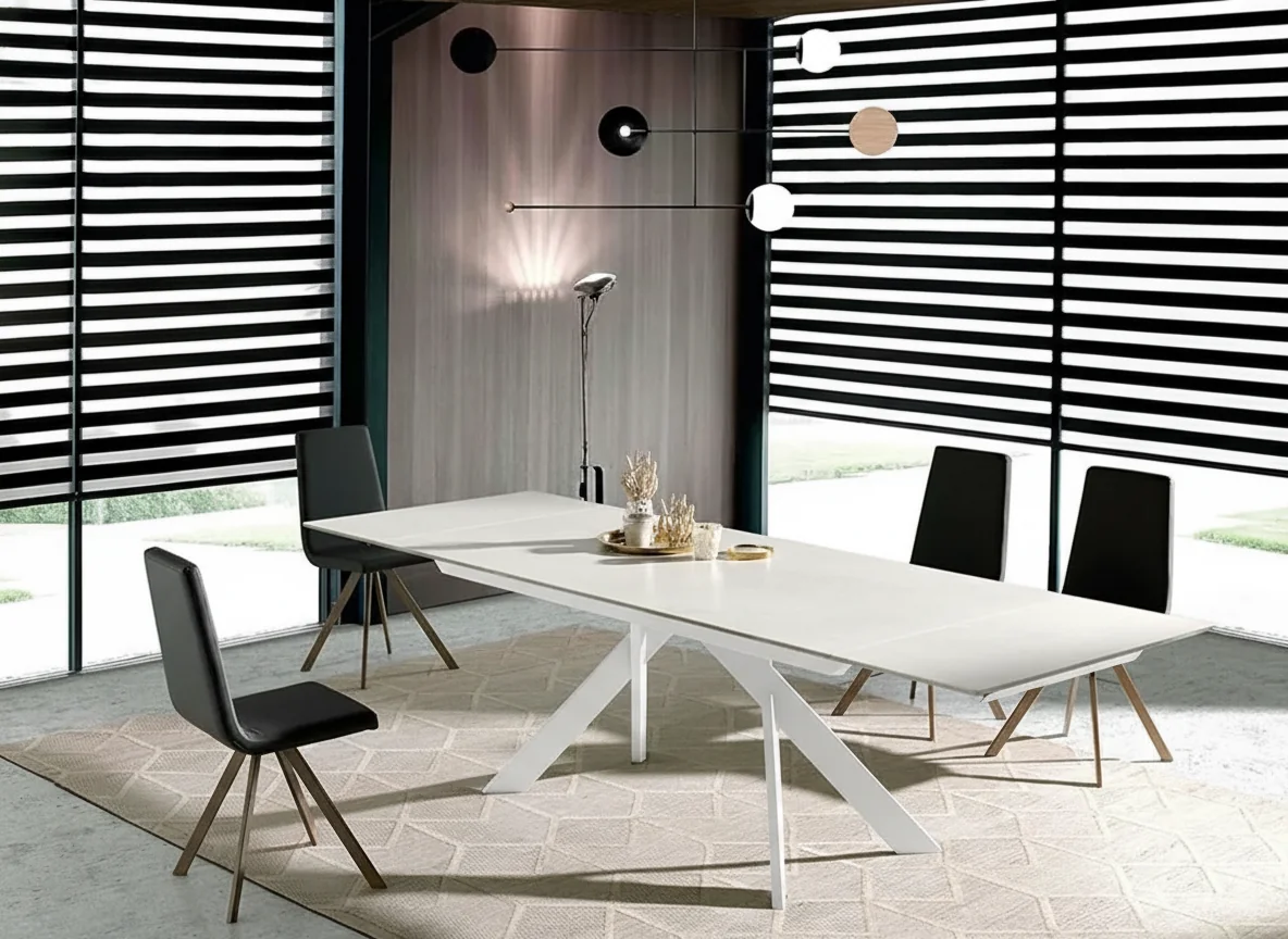 Mesa Extensible Adria Madera (Blanco)