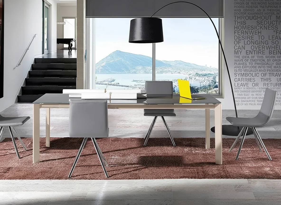 Mesa Extensible Lira Cristal