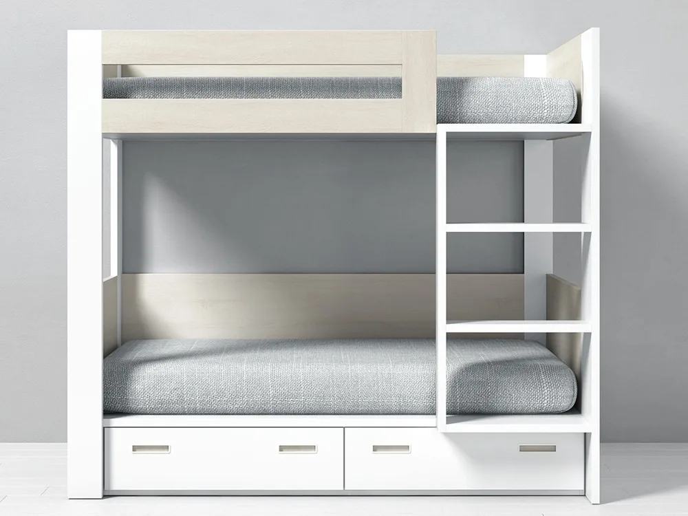 Litera Pixi Cotton con dos cajones