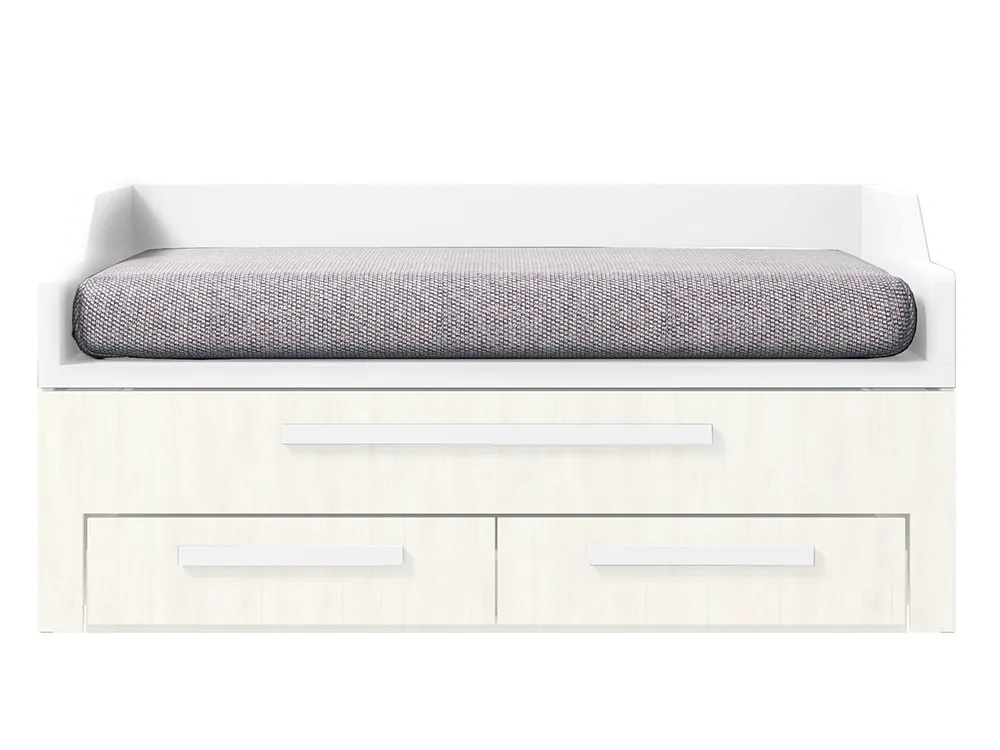 Compacta Sofá Premium con deslizante y dos cajones