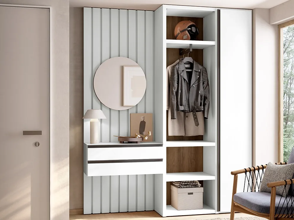 Armario recibidor panelado Gap Atrio 01