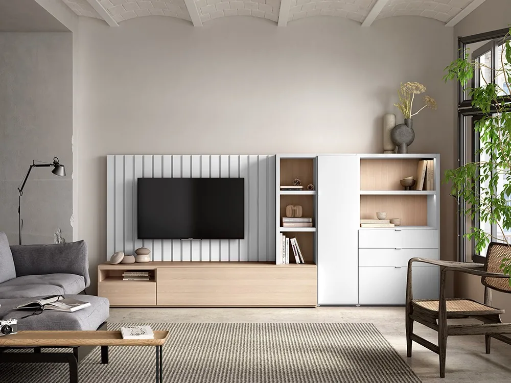Mueble para salón con panel Gap Atrio 15