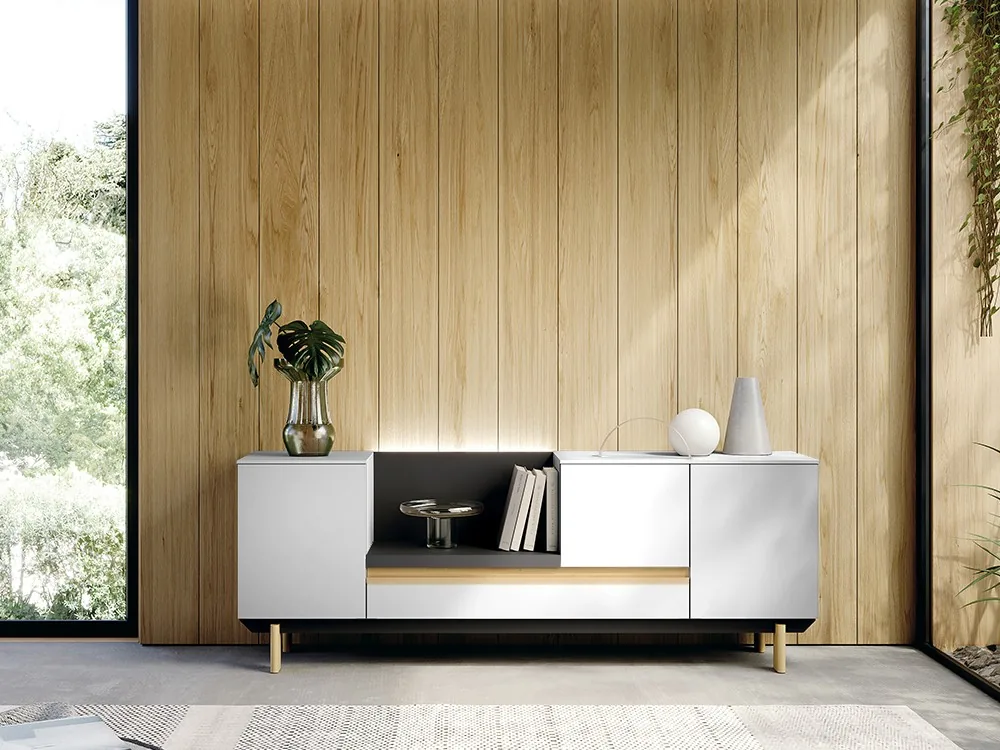 Aparador bajo Nova 13 (Blanco)