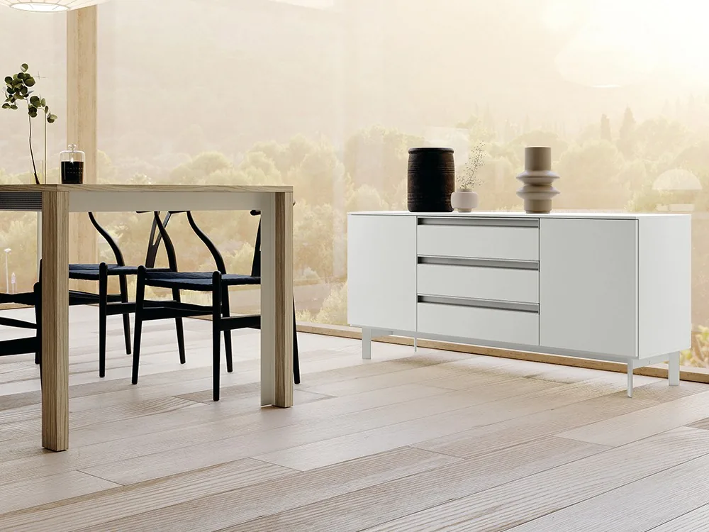 Aparador bajo Nova 16 (Blanco)