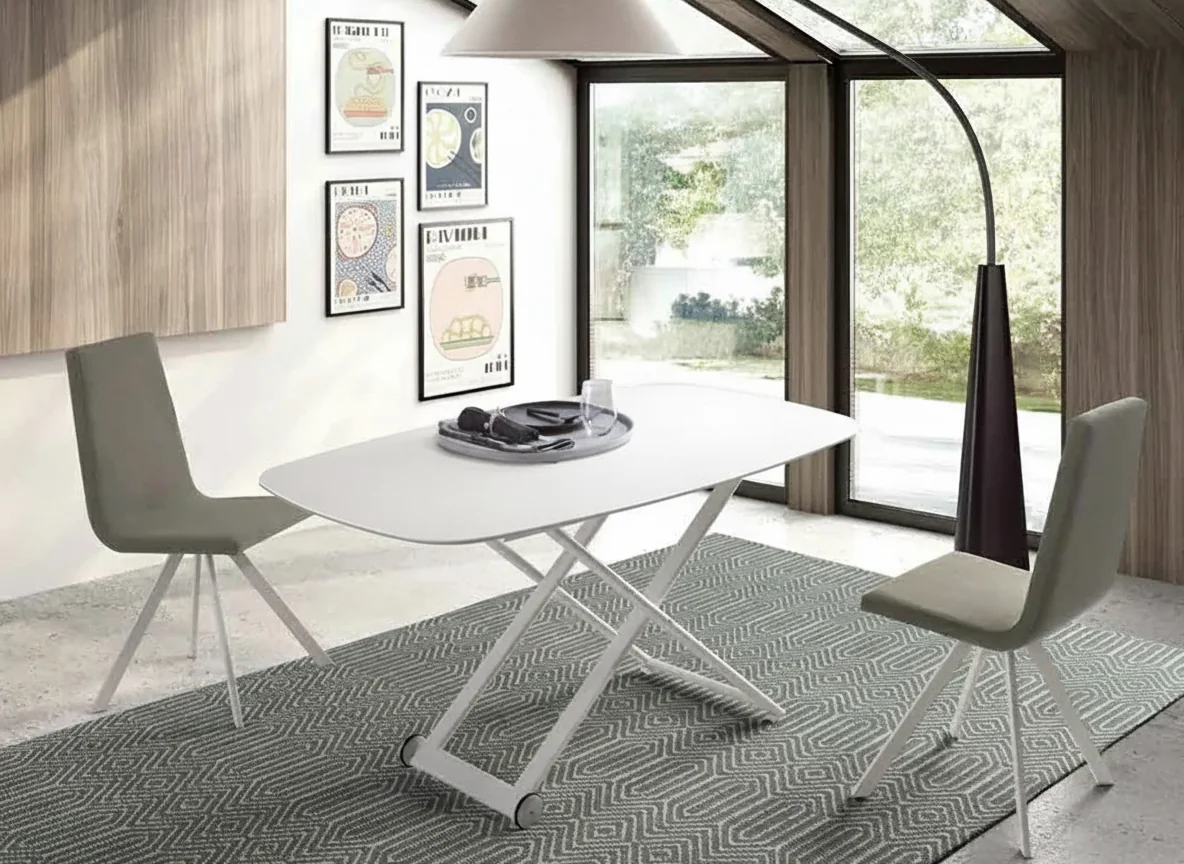 Mesa de centro elevable Mira Porcelánico