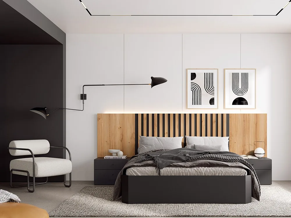 Dormitorio Cima Liso Olea 16