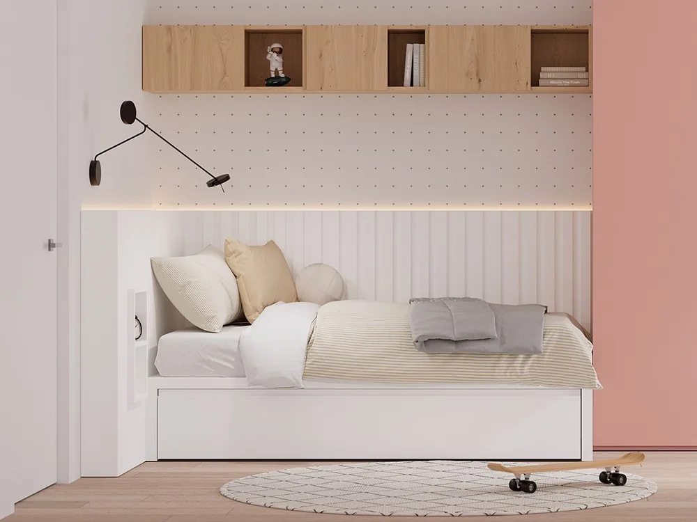 Cama nido con trasera alistonada 15