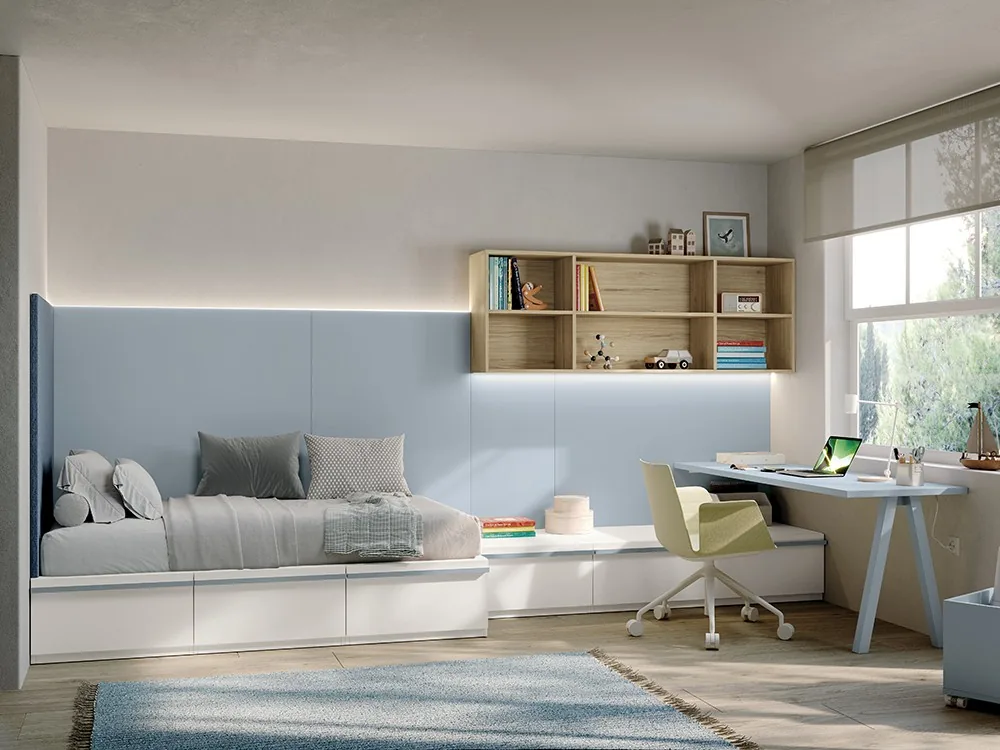 Cama con cajones Juno 12