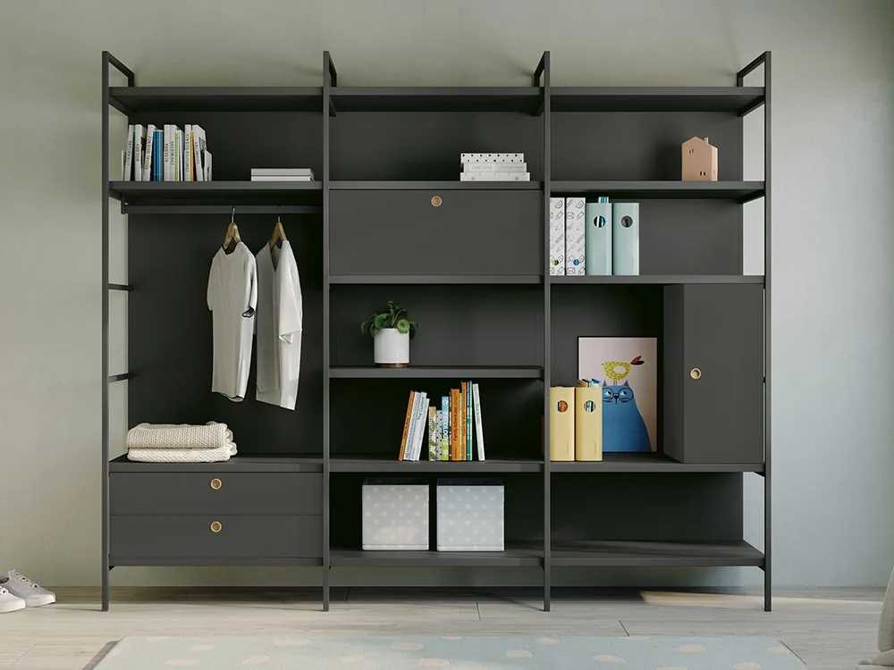 Estantería-vestidor Klim Juno 36