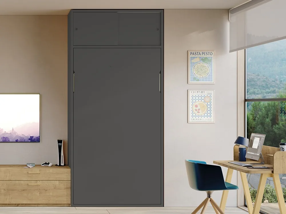 Cama abatible con altillo 105cm Juno 42