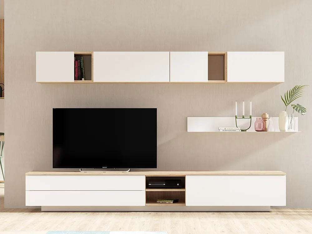 [5865] Composición mueble para TV Livia 03