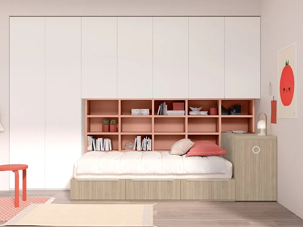 Cama compacta con cajones Vesta Concept
